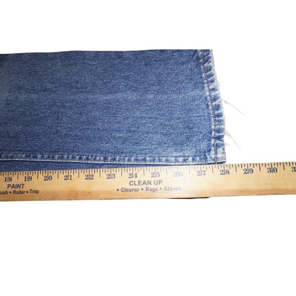Vintage Lee LCO USA Made High Rise Straight Leg Jeans Unisex Sz 34x28 - Picture 15 of 15